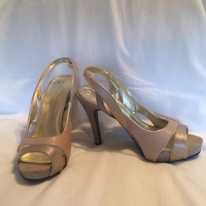 Nine West Nude Heels